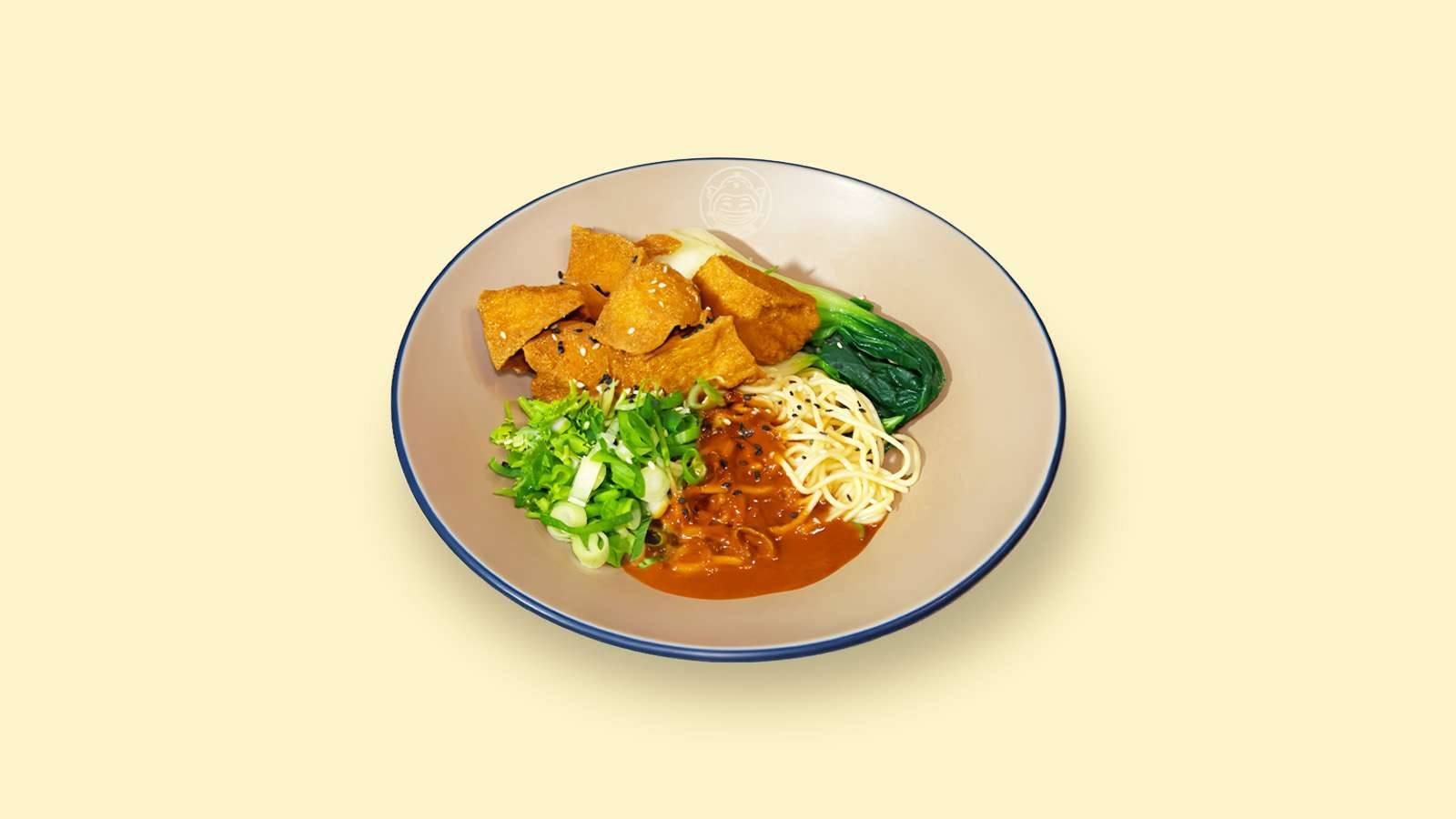 Ginken Vegane Nudeln mit Sojafleisch