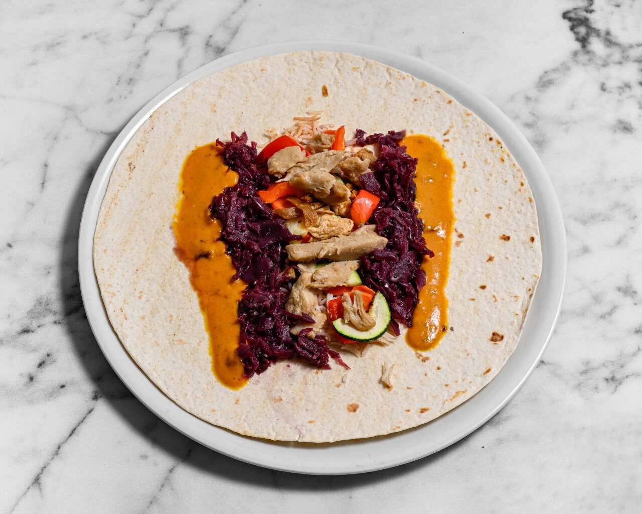 Vegan Chicken Wrap
