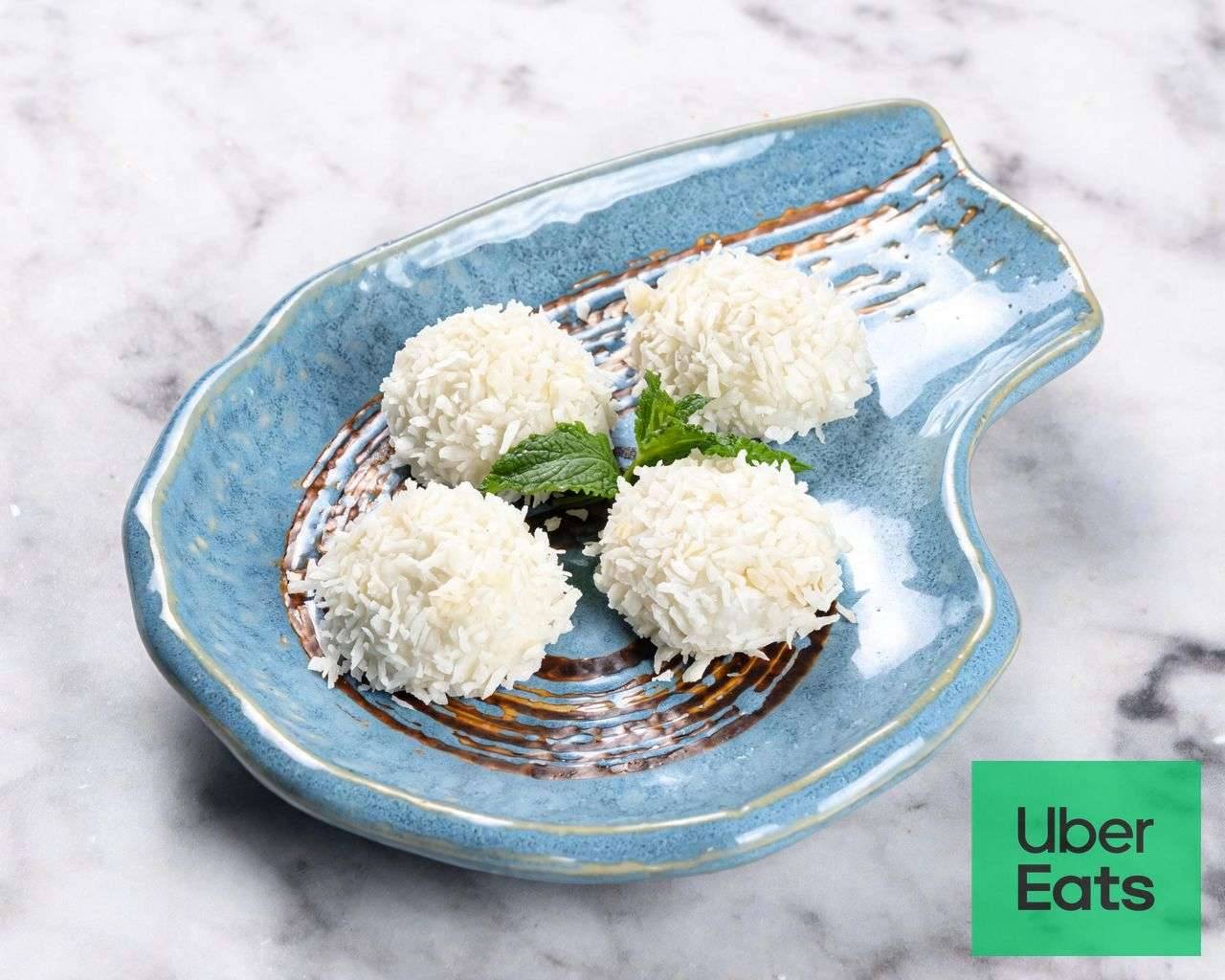 D2. Coconut Shred-Stuffed Glutinous Rice Balls