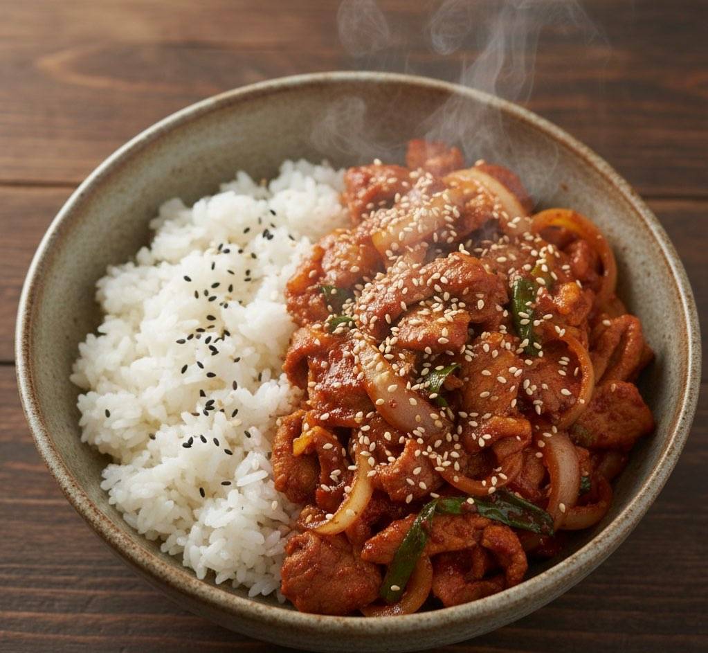DAJIL BULGOGI DOPBAB 돼지불고기 덮밥