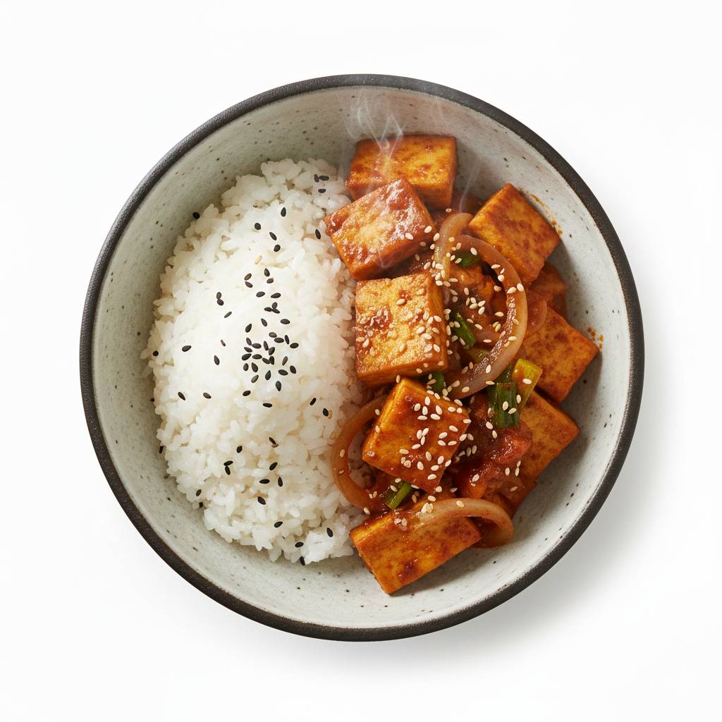 DUBU BOKKEUM BAB 두부 볶음밥