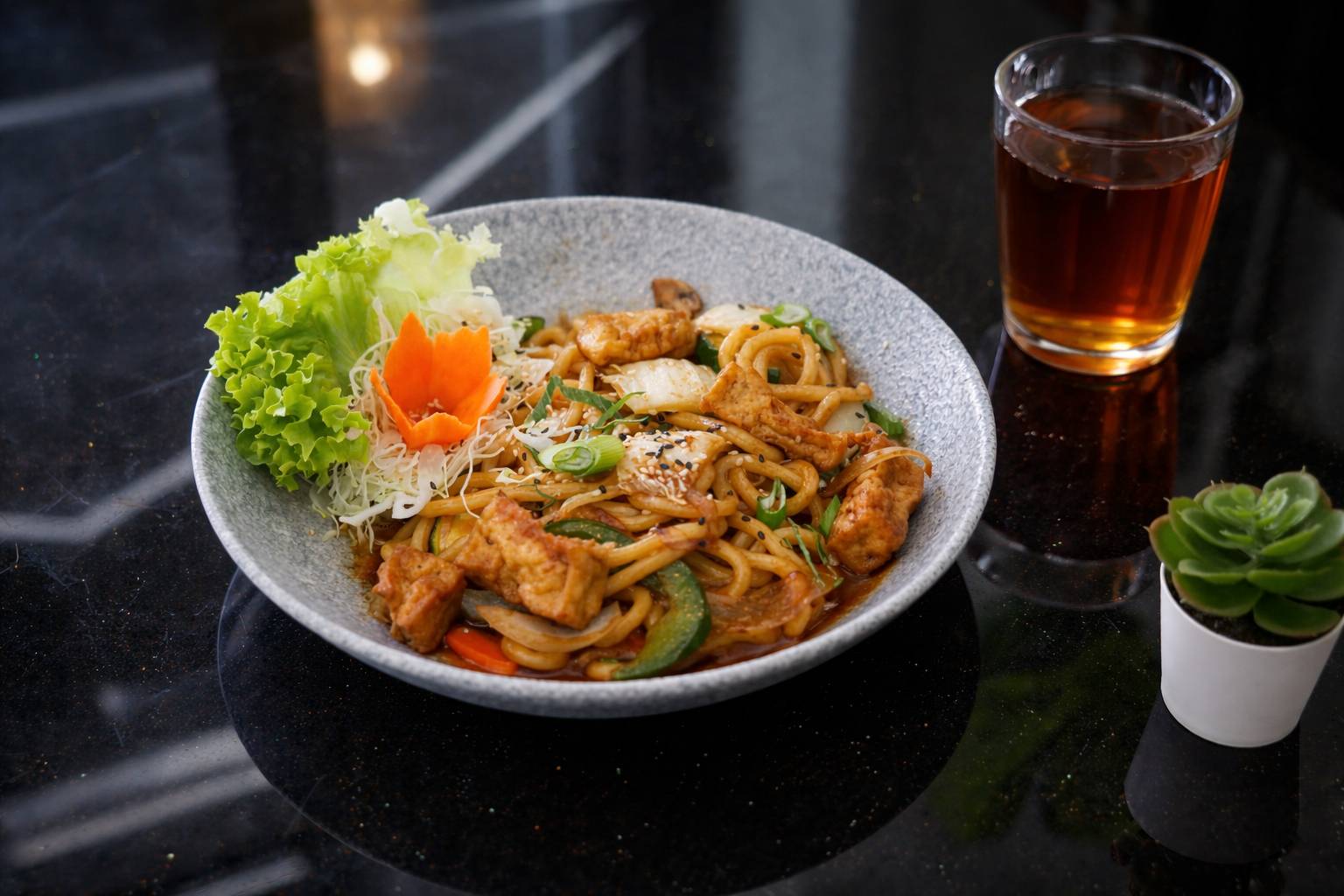 Udon mit Tofu