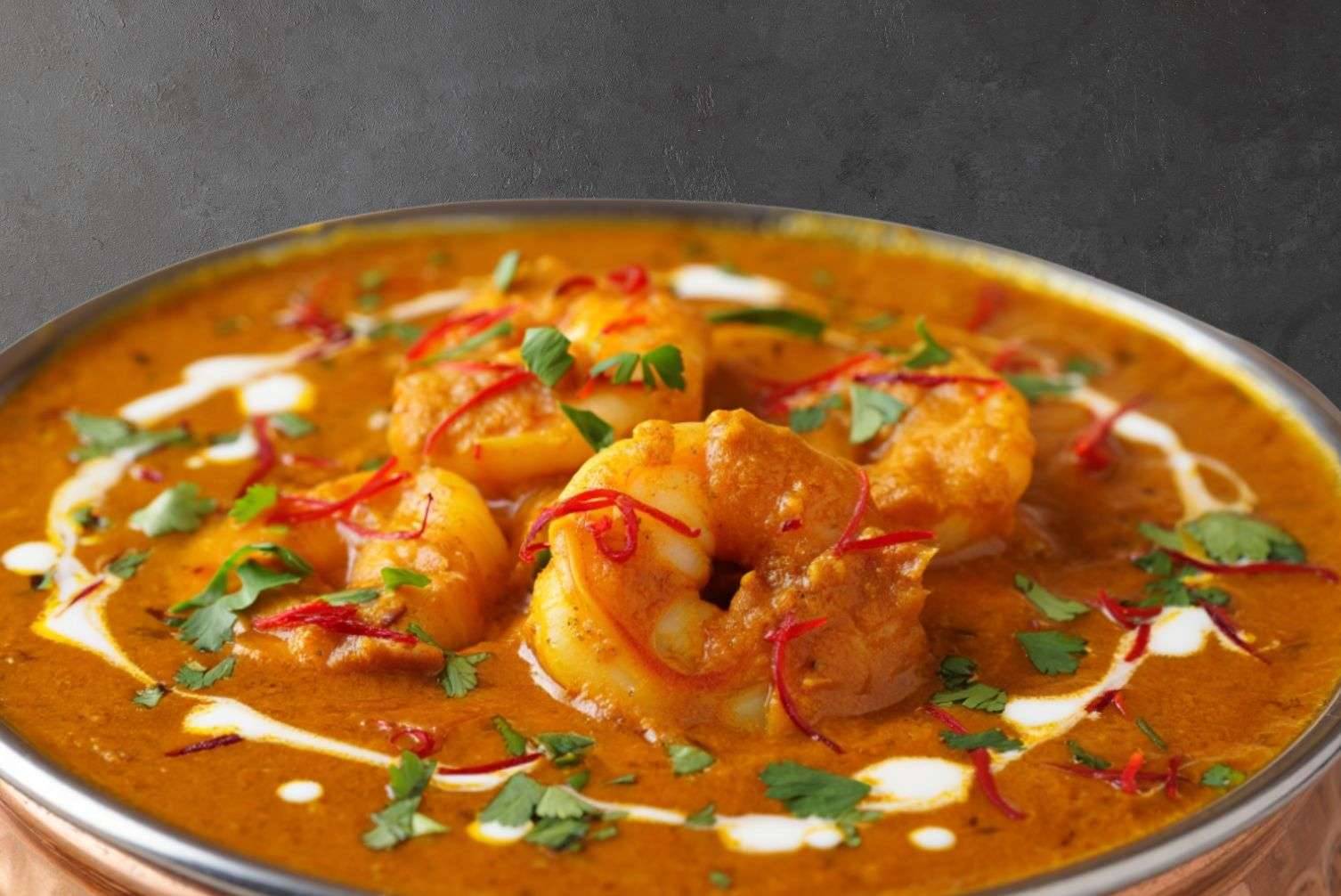 Prawns Mughlai