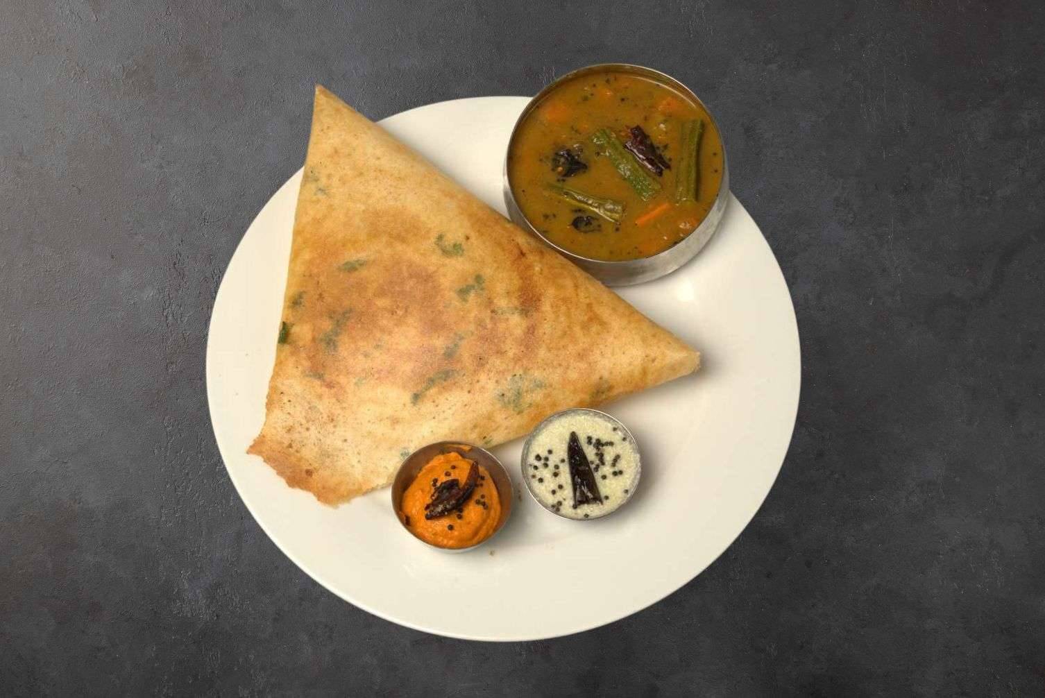 Ghee roast dosa