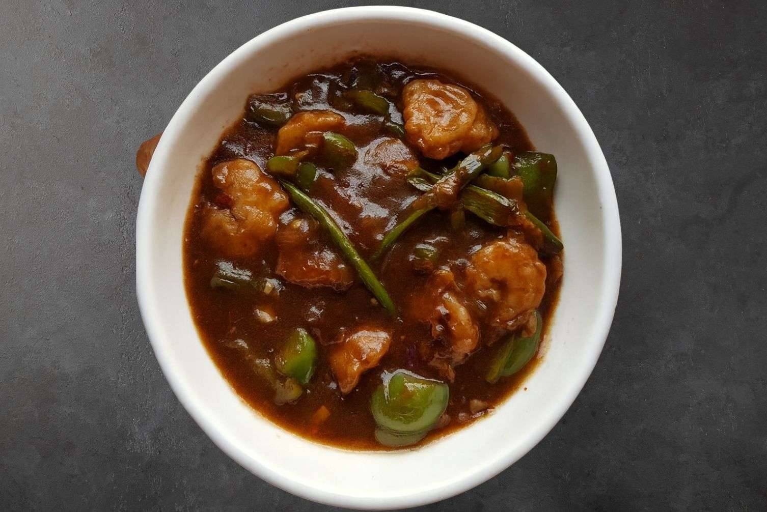 Prawns Chilli gravy