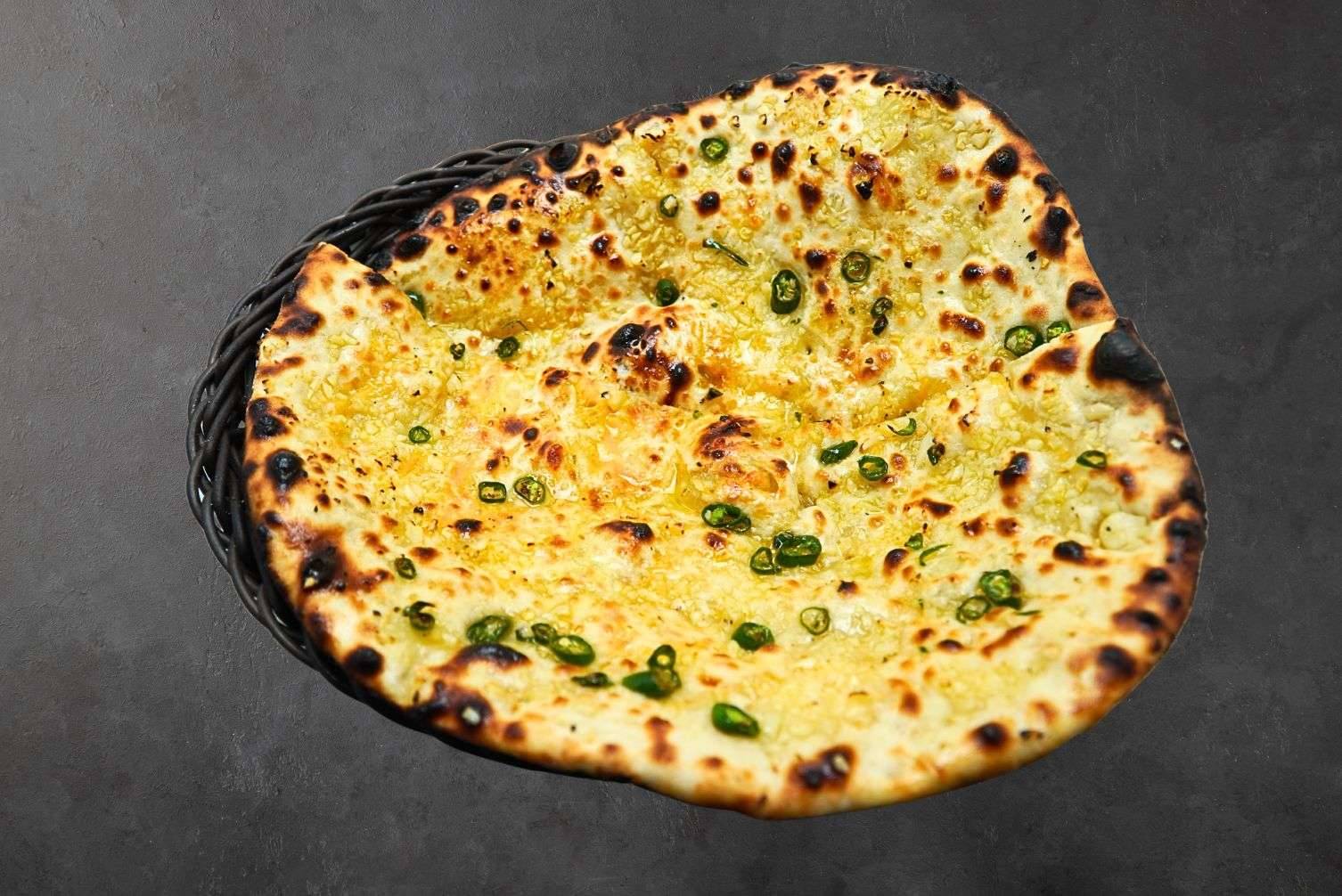 Cheese Chilli Garlic Naan