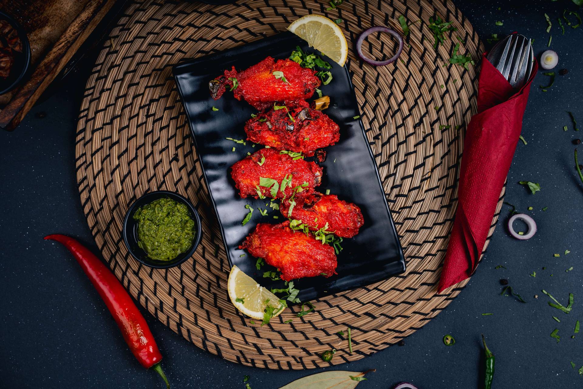 Spicy Chicken Wings 5🌶️
