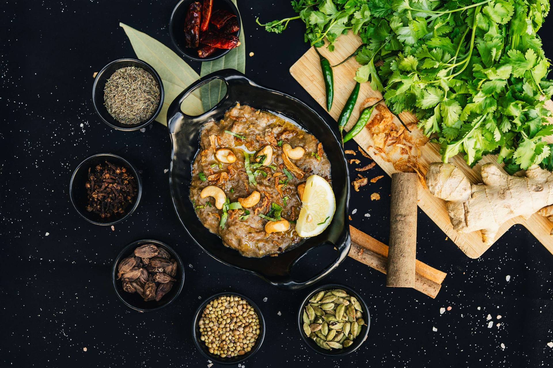 Mutton Haleem starter