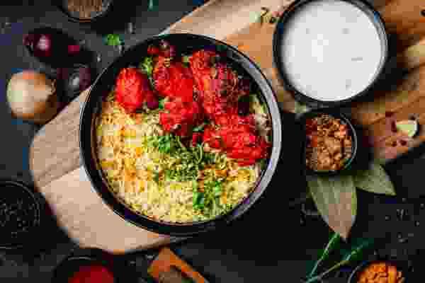 Chicken 65 Boneless Biryani