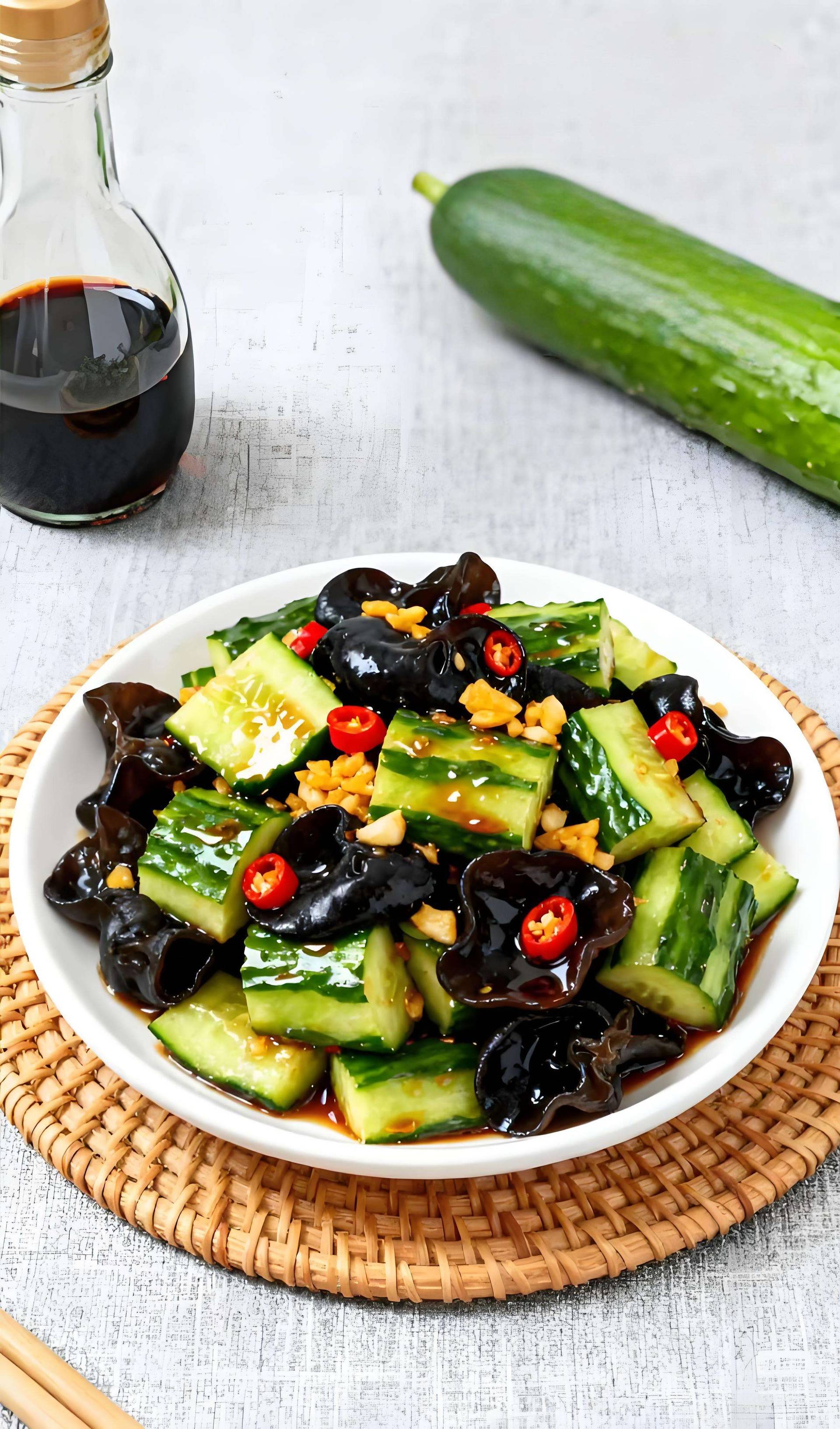 Cucumber & Morel (Vegan)