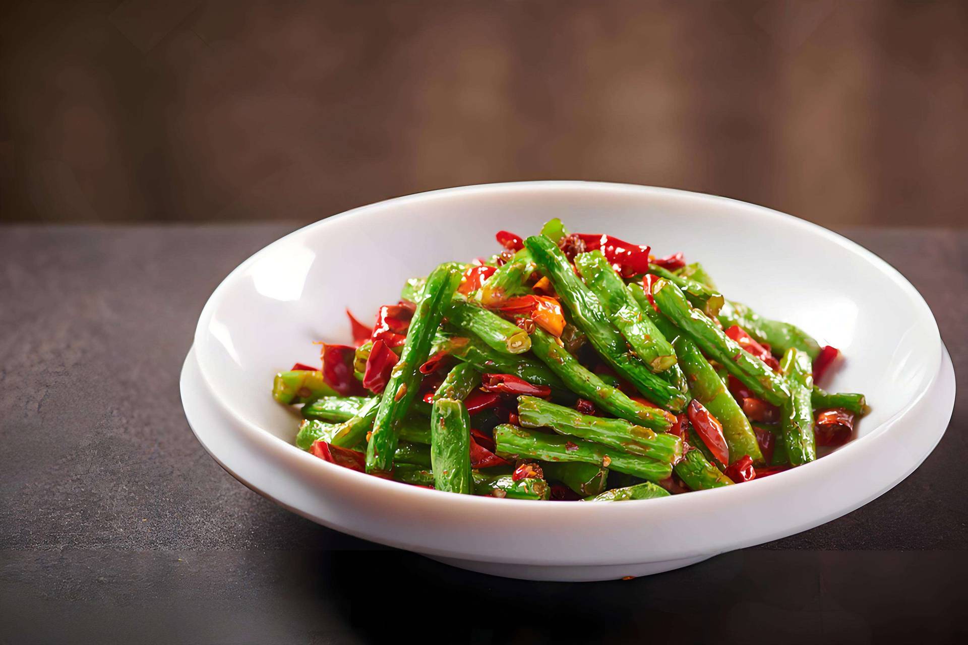 Dry-fried Green Bean（Vegan）