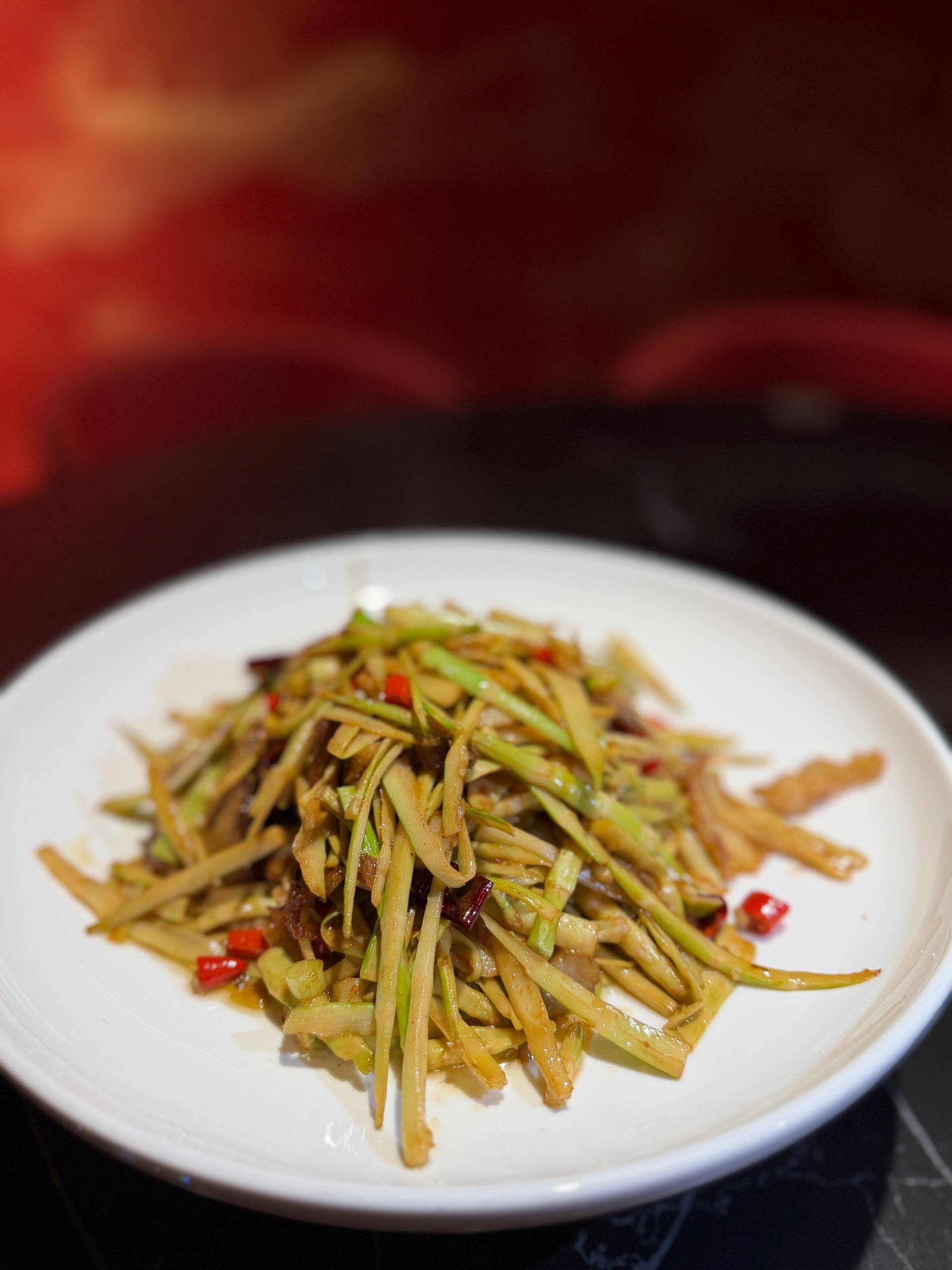 Wok-Fried Spring Bamboo Shoots