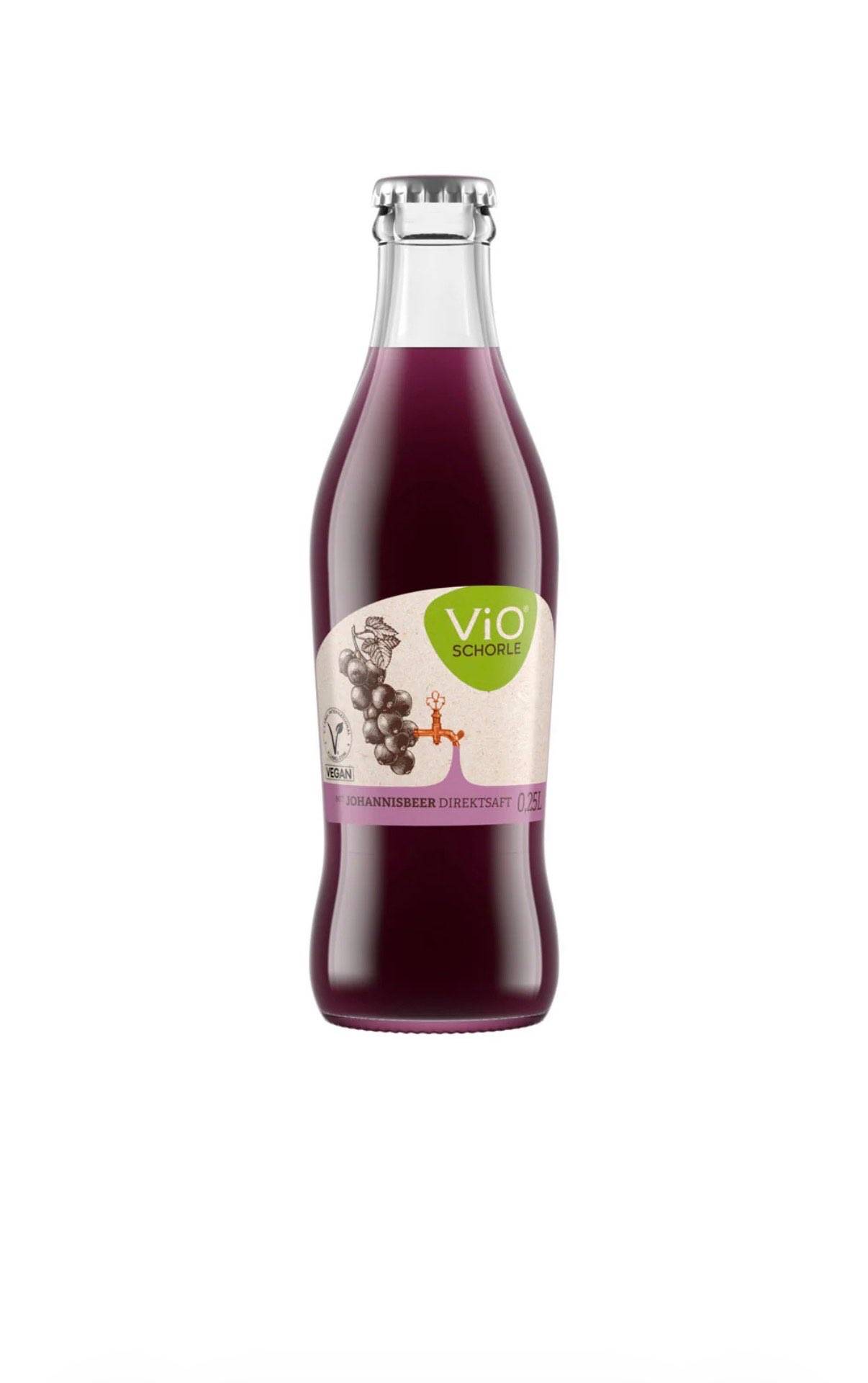 ViO Schwarze Johannisbeere Schorle