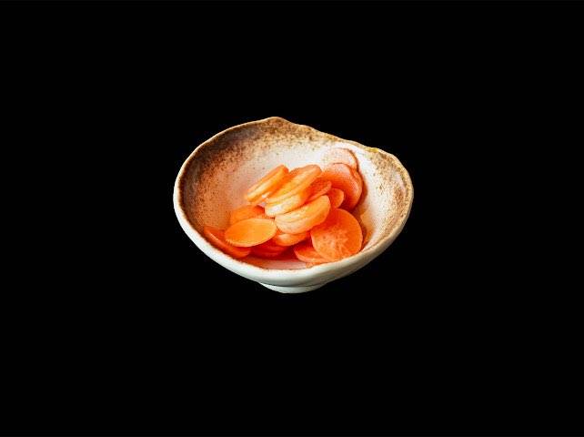 pickled red radish
