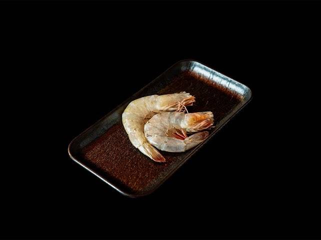 Prawns with head and shell