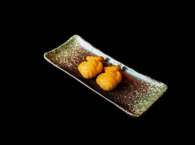 Bungeoppang ( vanilla pudding )