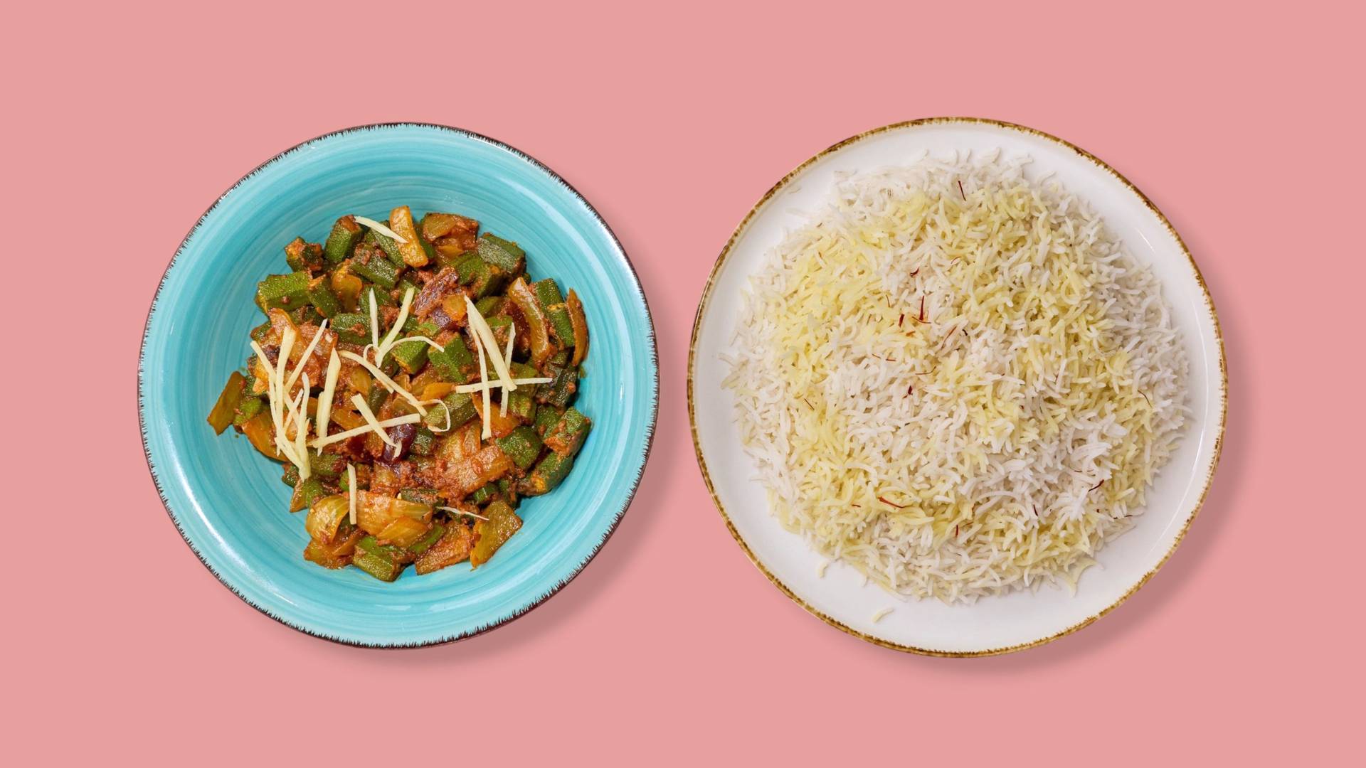 Punjabi Bhindi Masala (Spezialität aus Punjab) (vegan)