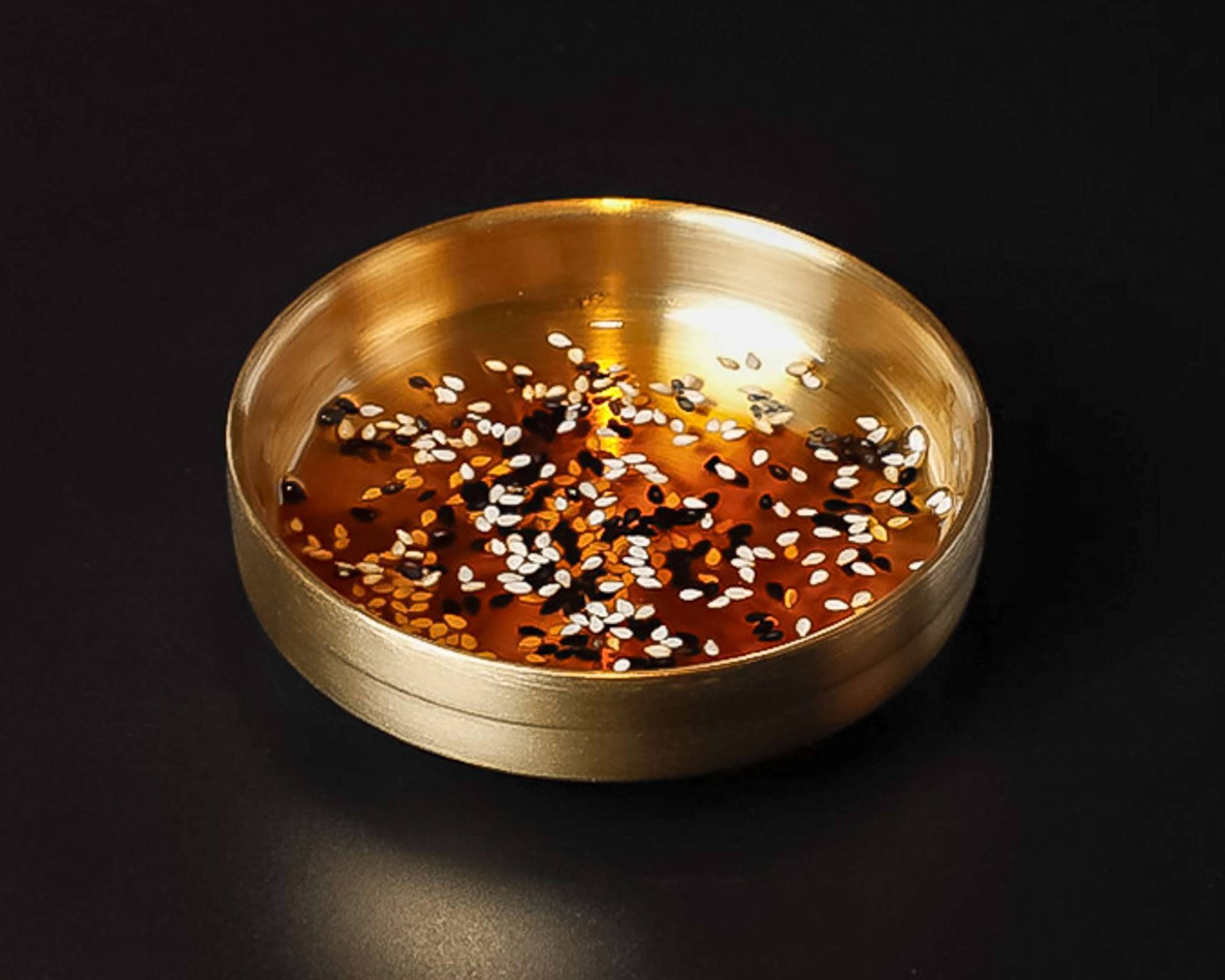 Sesame oil with salt
