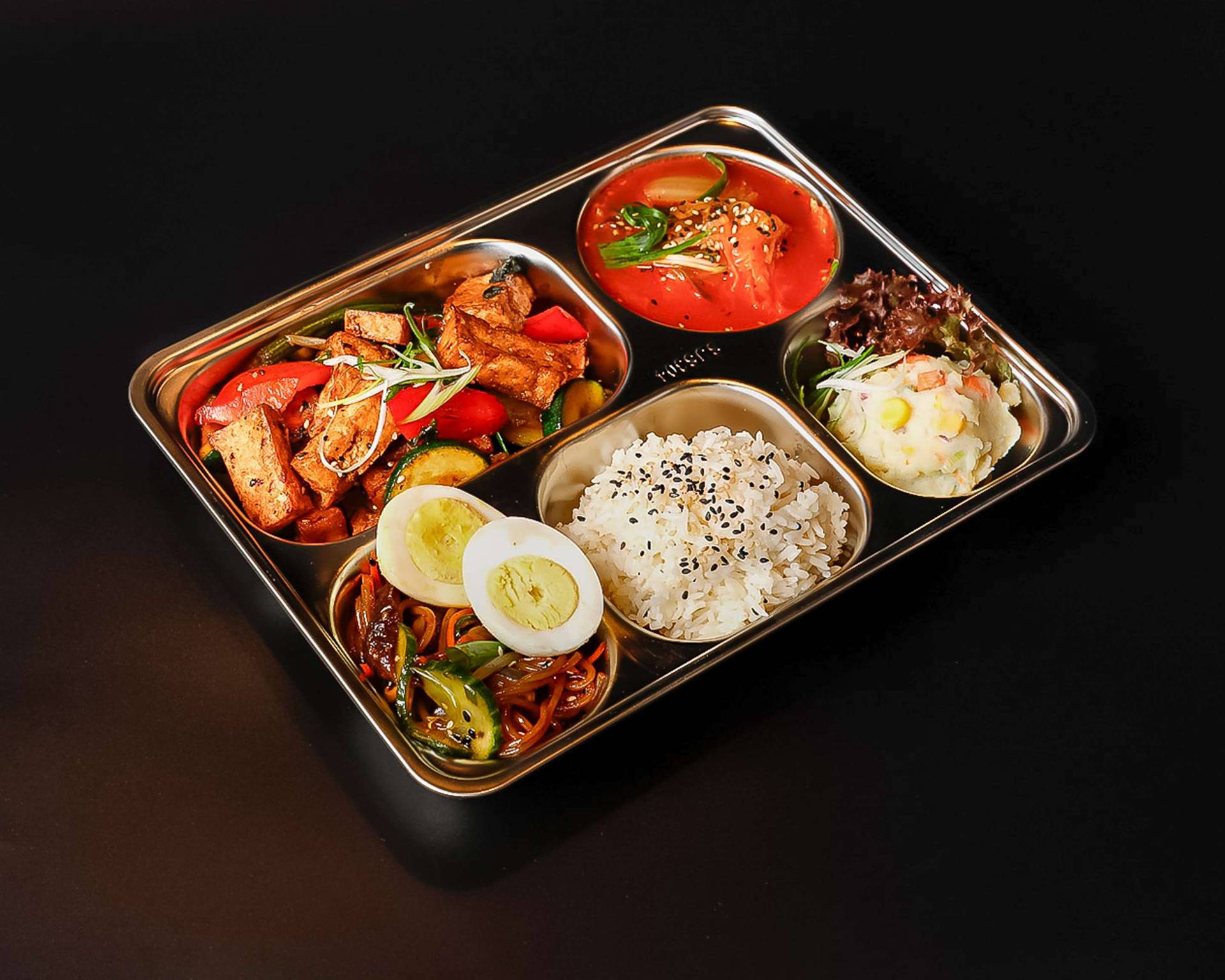 DOSIRAK SET (BENTO-STYLE) TOFU