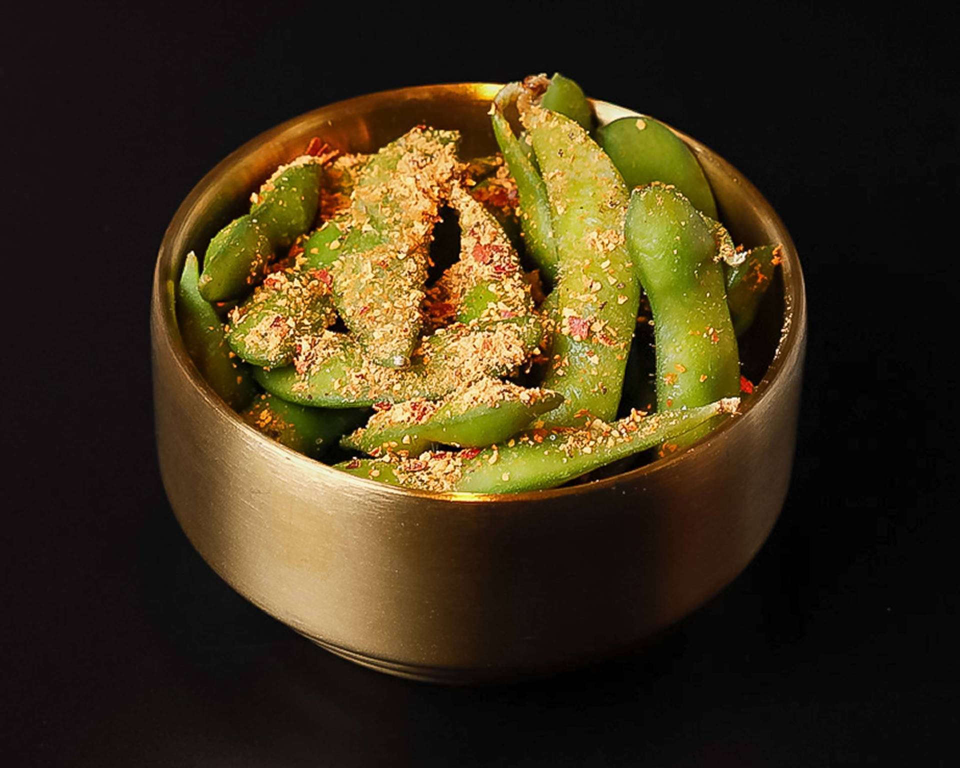 Würzige Chili-Edamame
