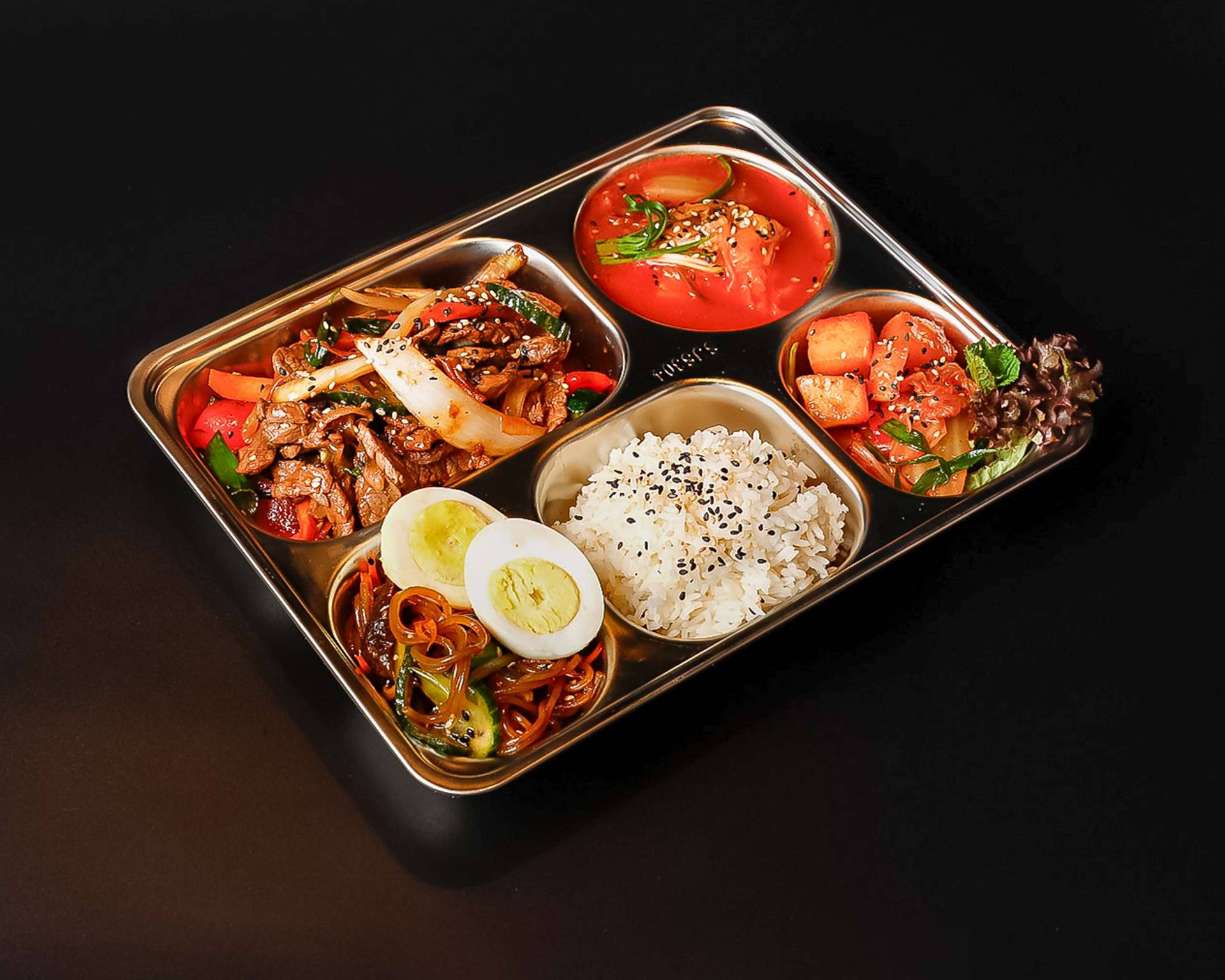 DOSIRAK SET (BENTO-STYLE) RINDFLEISCH BULGOGI