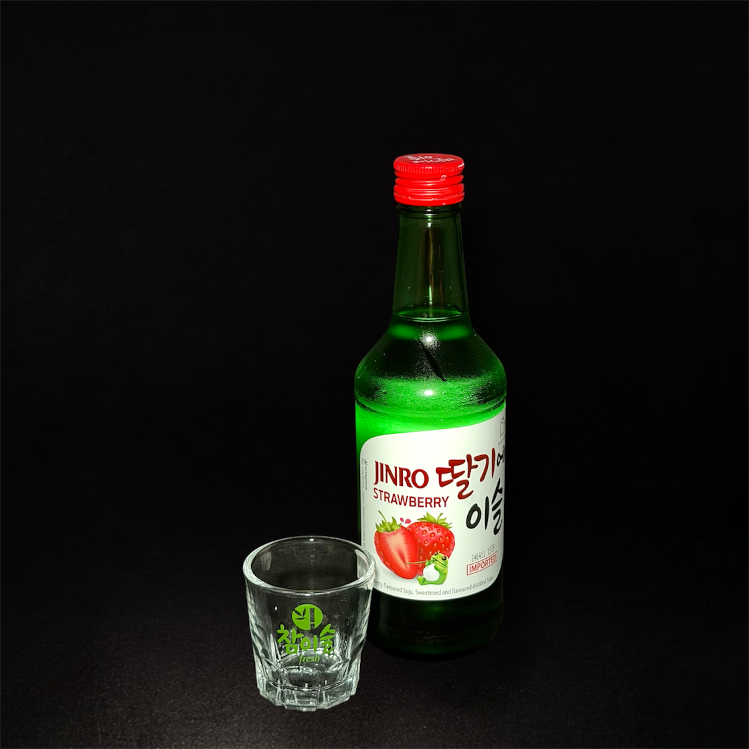 Jinro Erdbeer-Soju