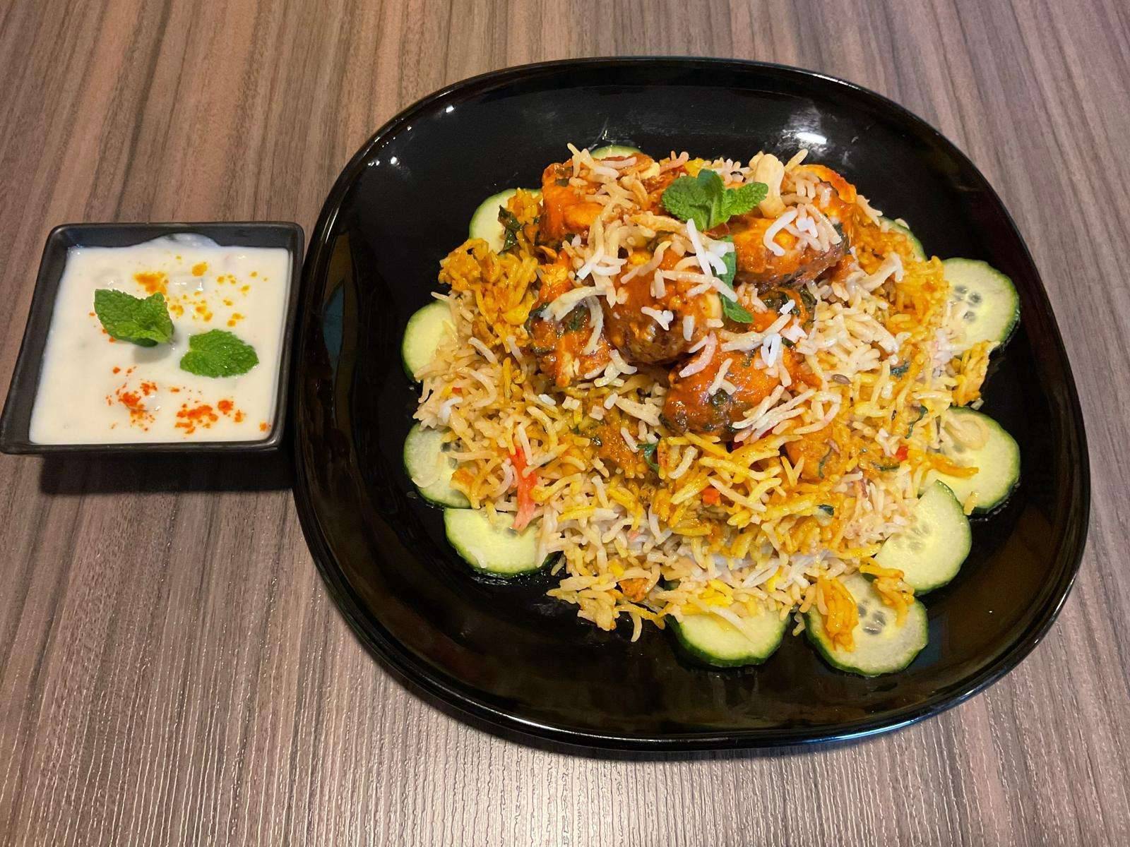 Lamm biryani 