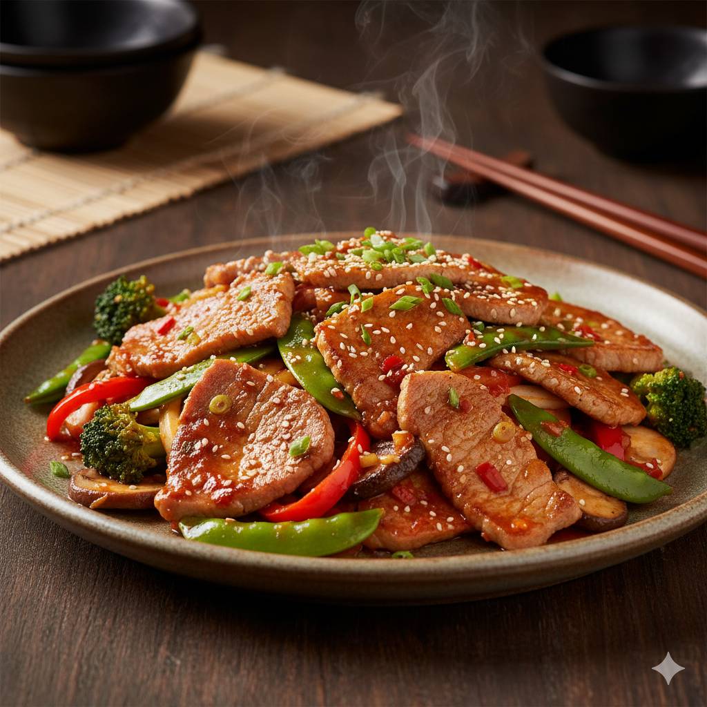 Gebratenes Schwein THANG LONG