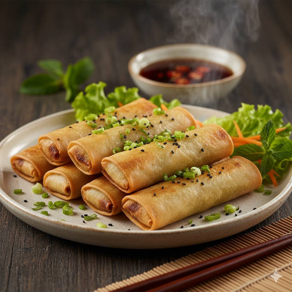 Mini Frühlingsrollen (8 Stk.) 