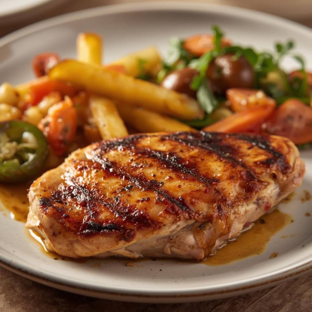 Hühnerbrust gebacken