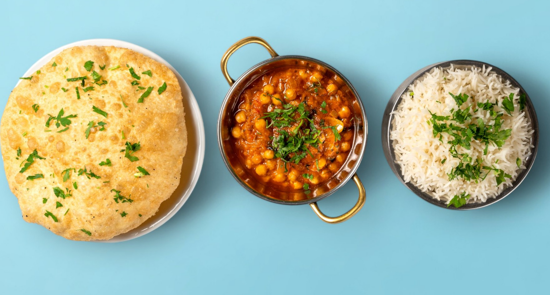 Shole Bhatura (vegan)