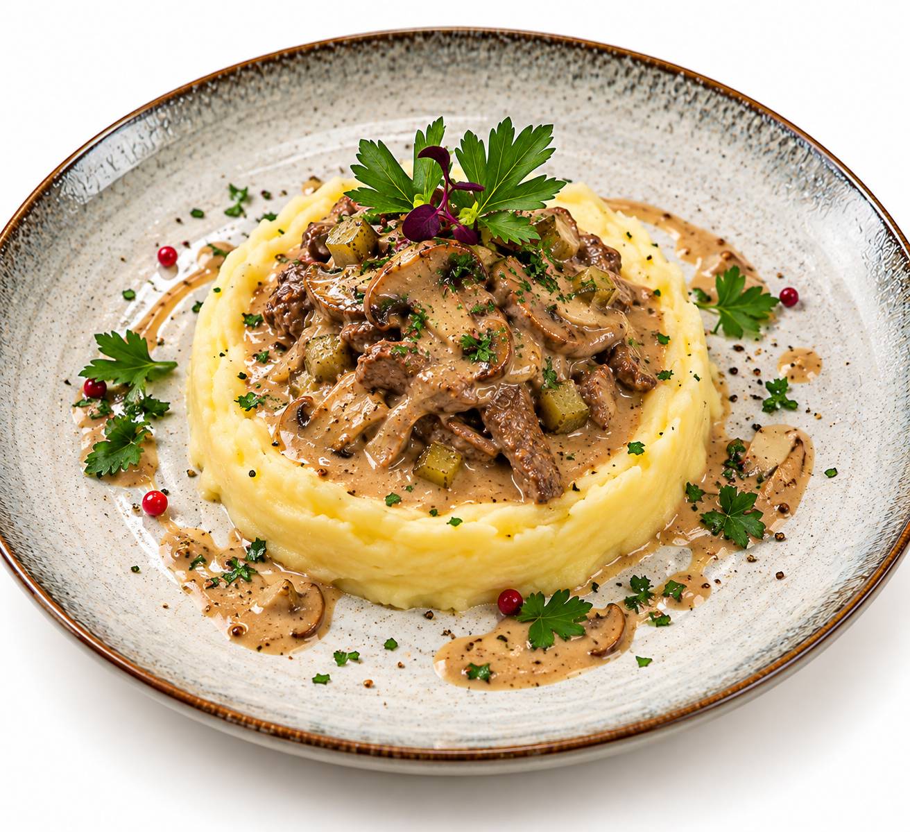 Boeuf Stroganoff