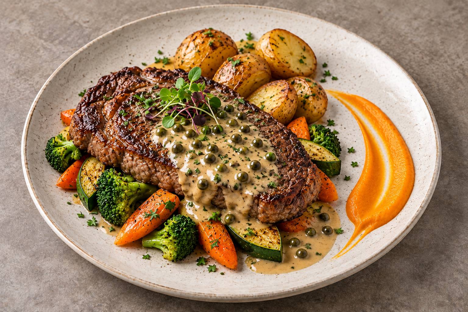 Entrecôte al Madagaskar