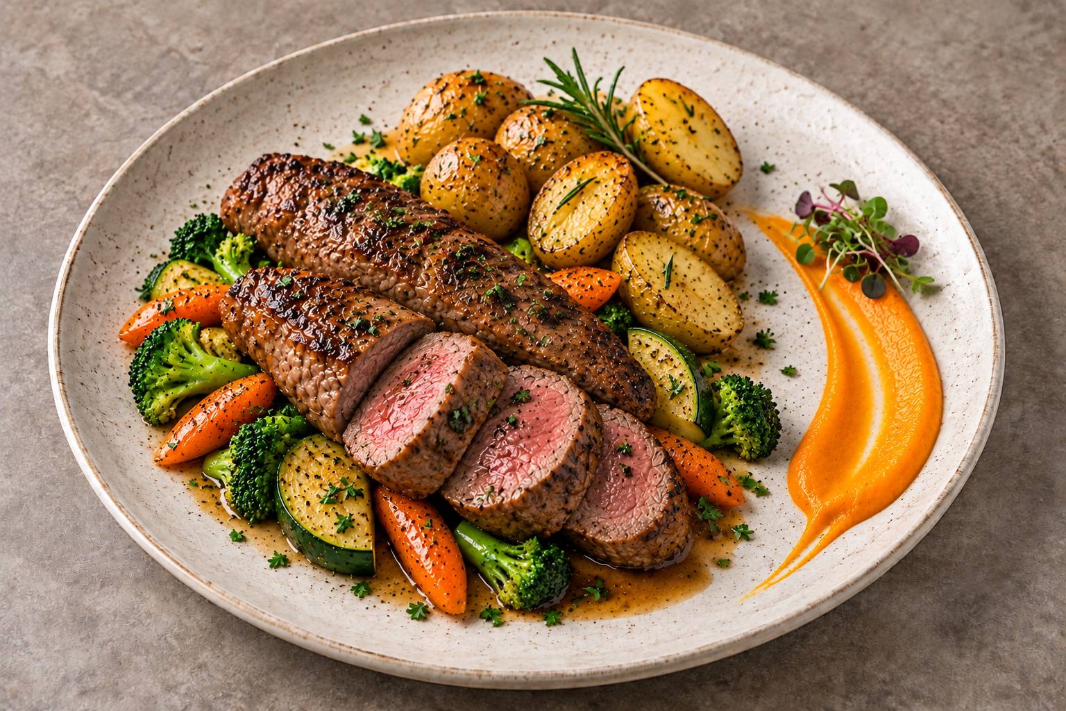 Lammfilet vom Grill