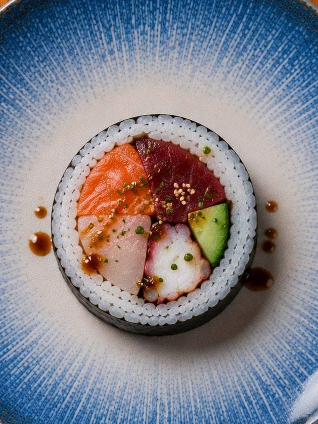 PUSH - UP SEAFOOD FUTOMAKI 5 Stück