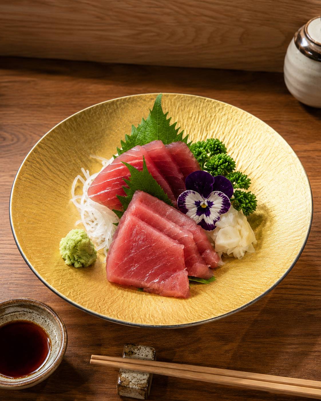 Thunfisch Sashimi 6 Scheiben