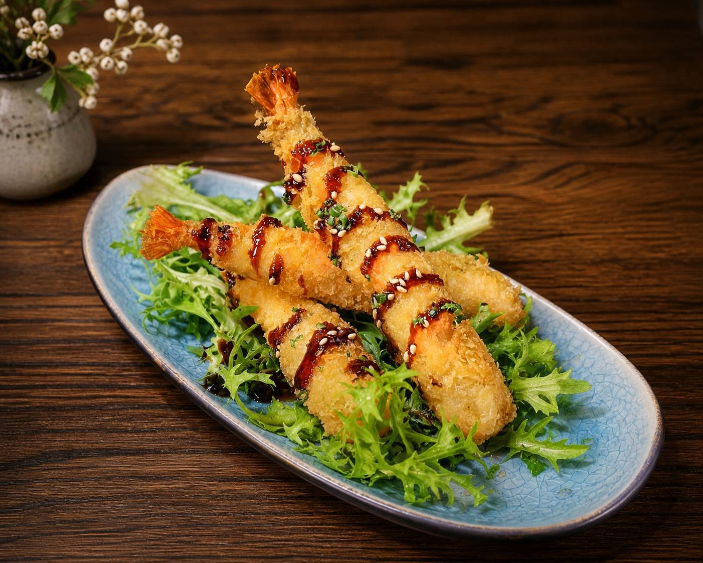 TRÜFFEL TEMPURA GARNELEN