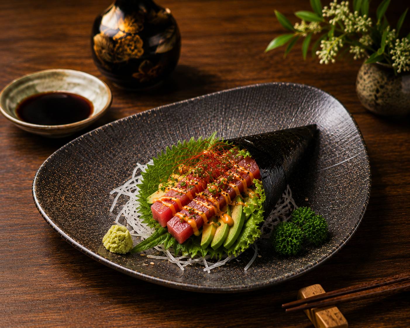 Spicy Tuna Temaki