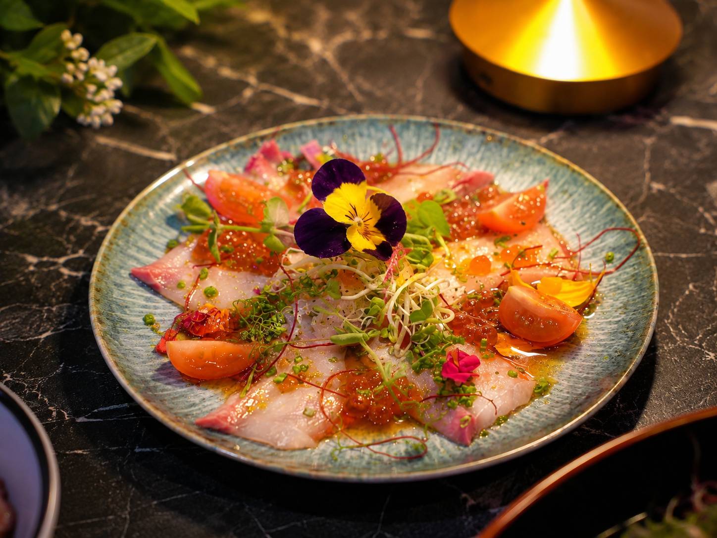 Hamachi Carpaccio