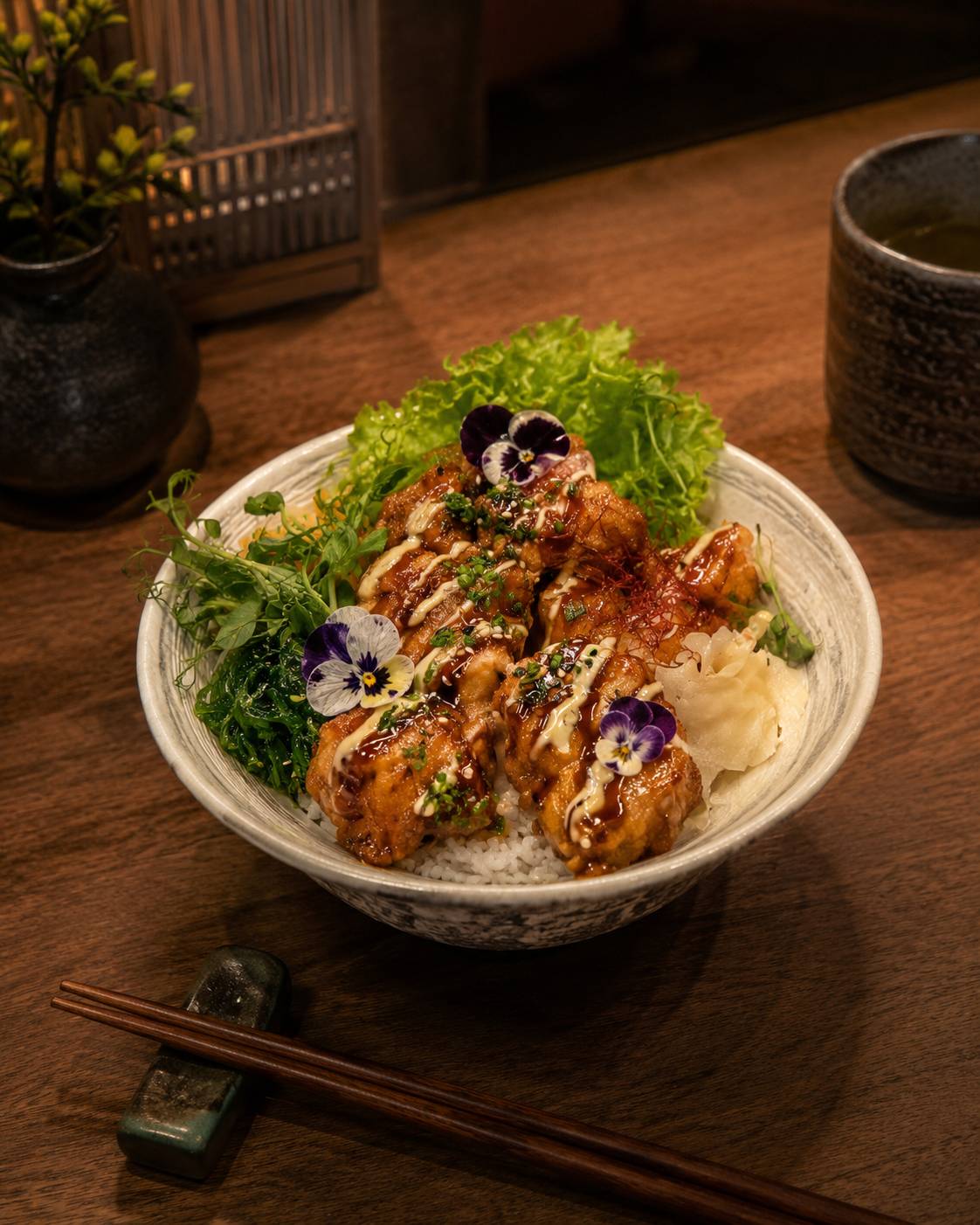 Chicken Karaage Don