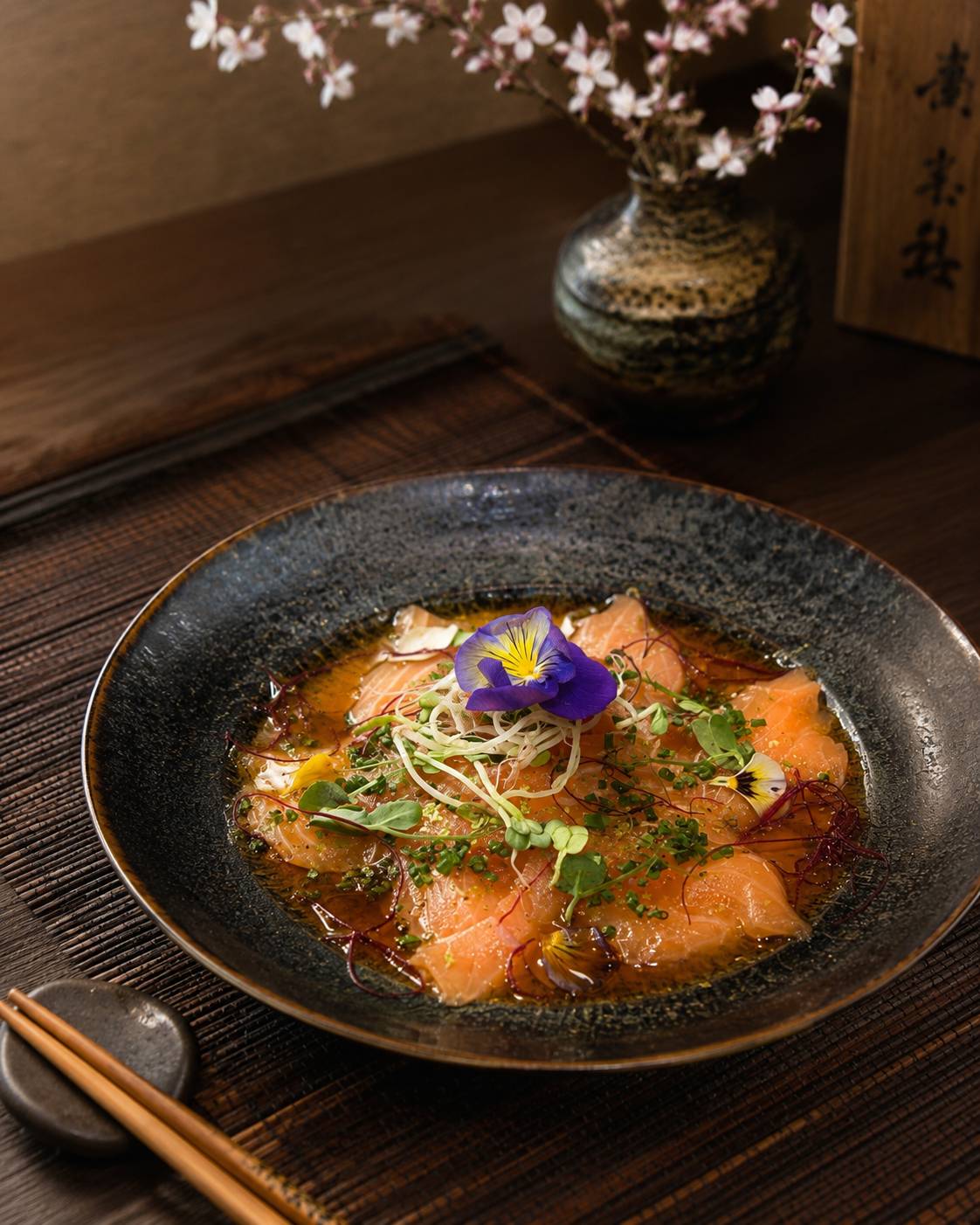 Lachs Carpaccio