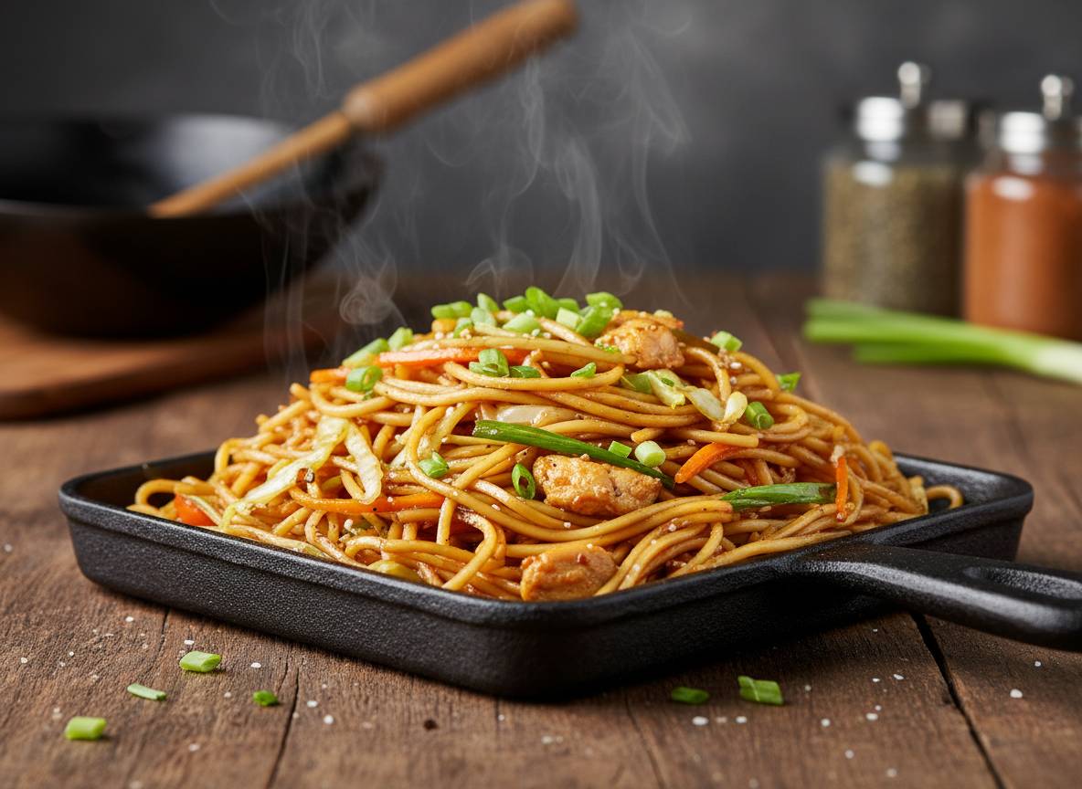 Chicken Hakka Noodles