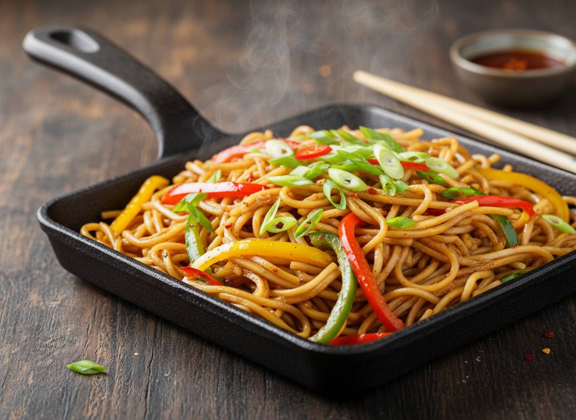Veg Schezwan Noodles