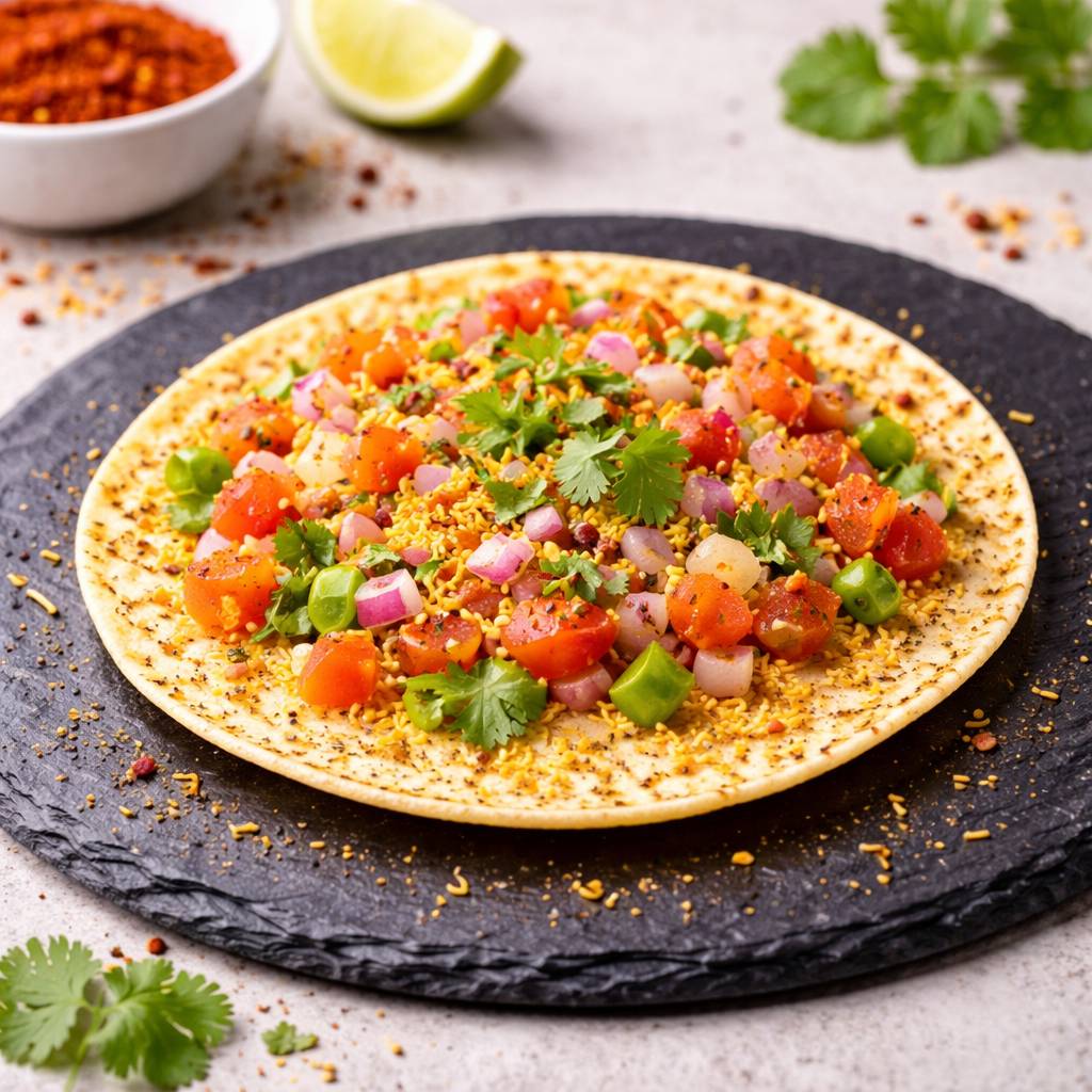 Masala Papad 🌱🌱