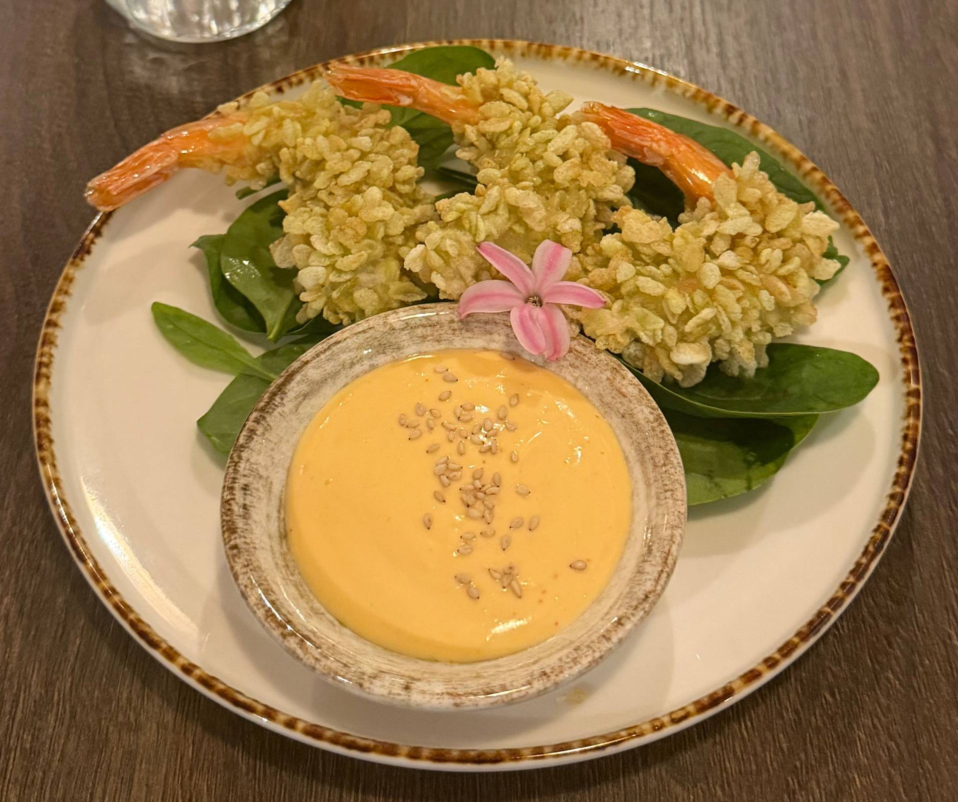 CRISPY JADE PRAWNS