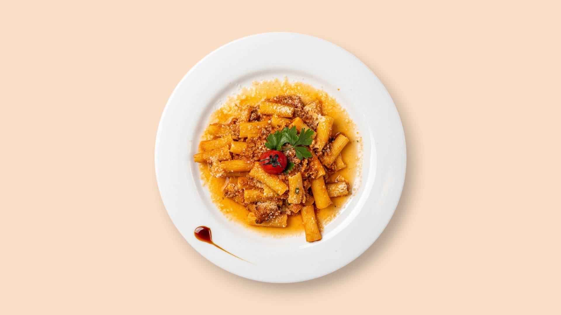 RIGATONI ALLA BOLOGNESE