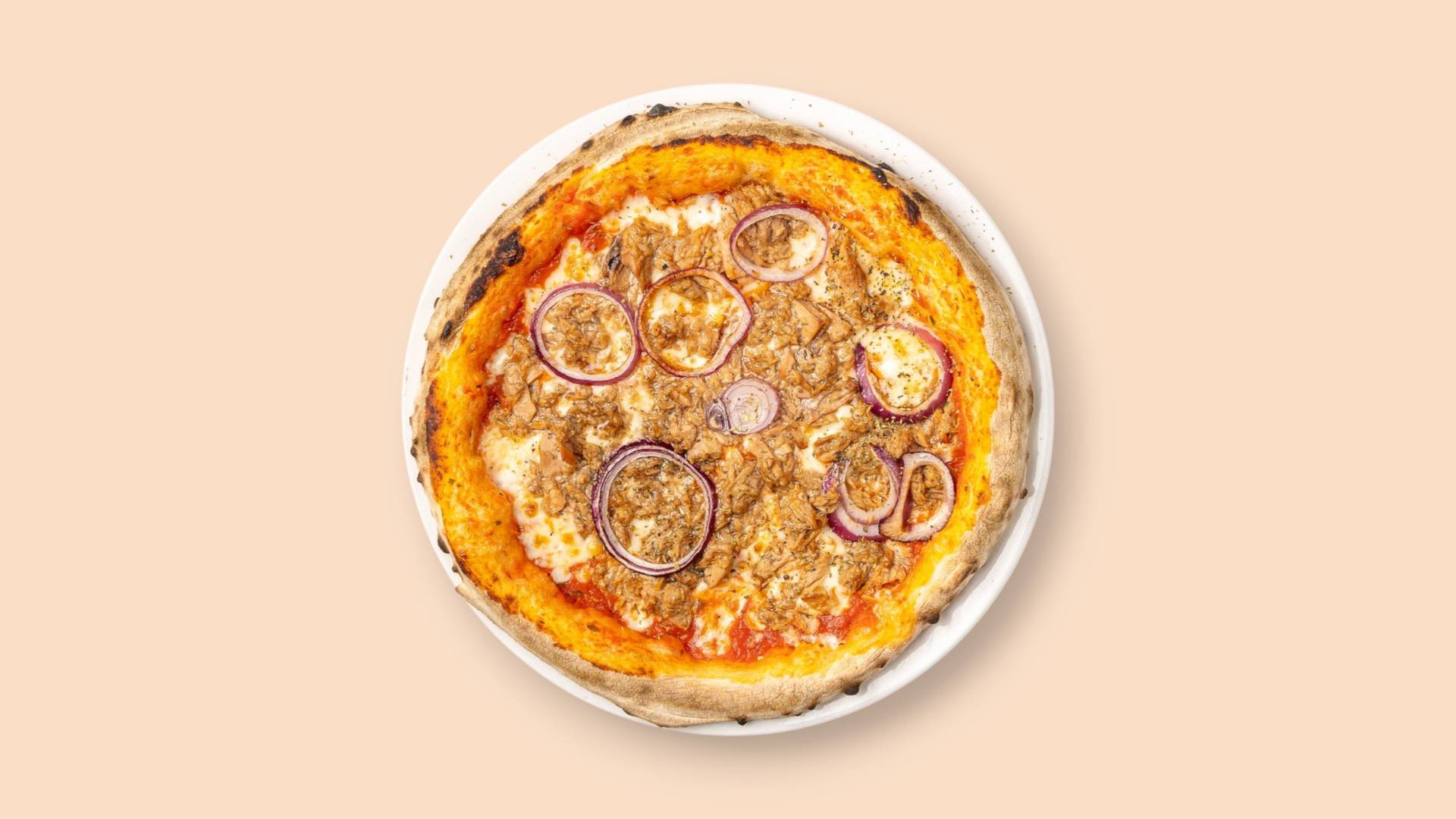 PIZZA TONNO E CIPOLLA 30cm