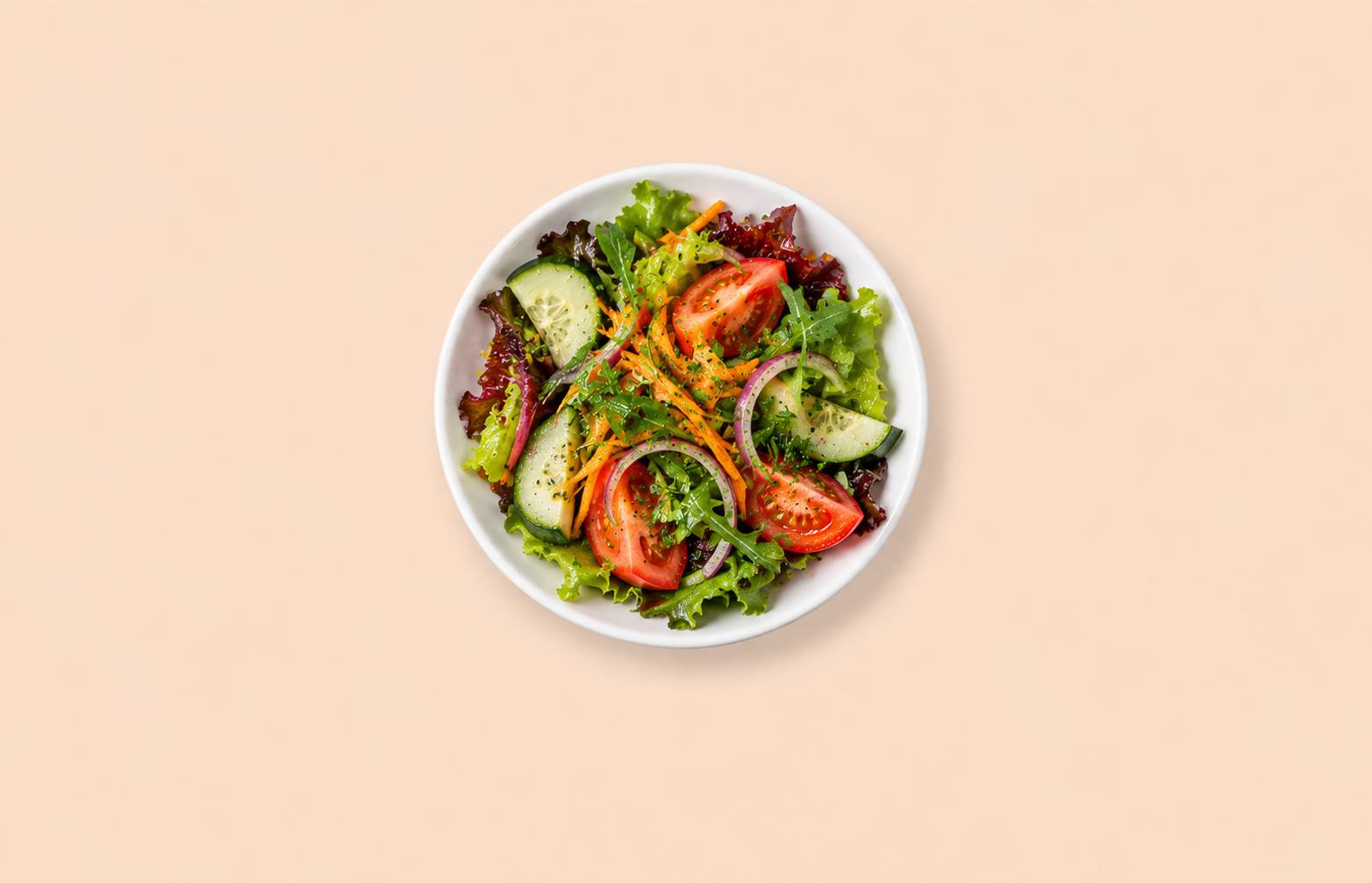 GEMISCHTER SALAT (Beilage)