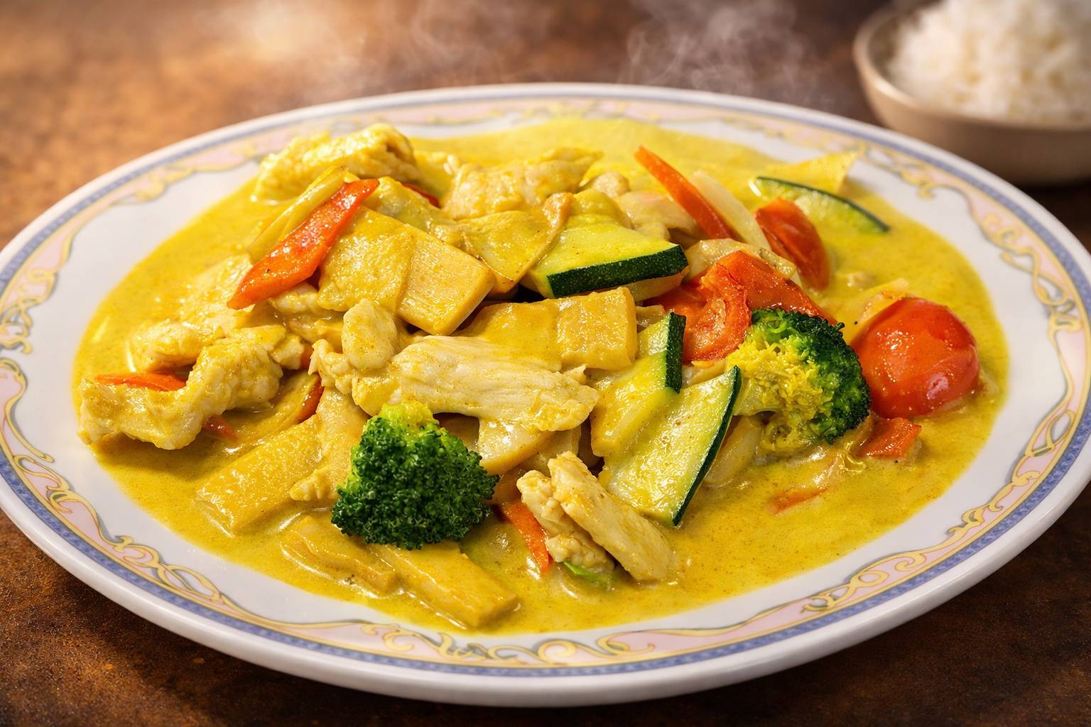 Hühnerbrust Curry