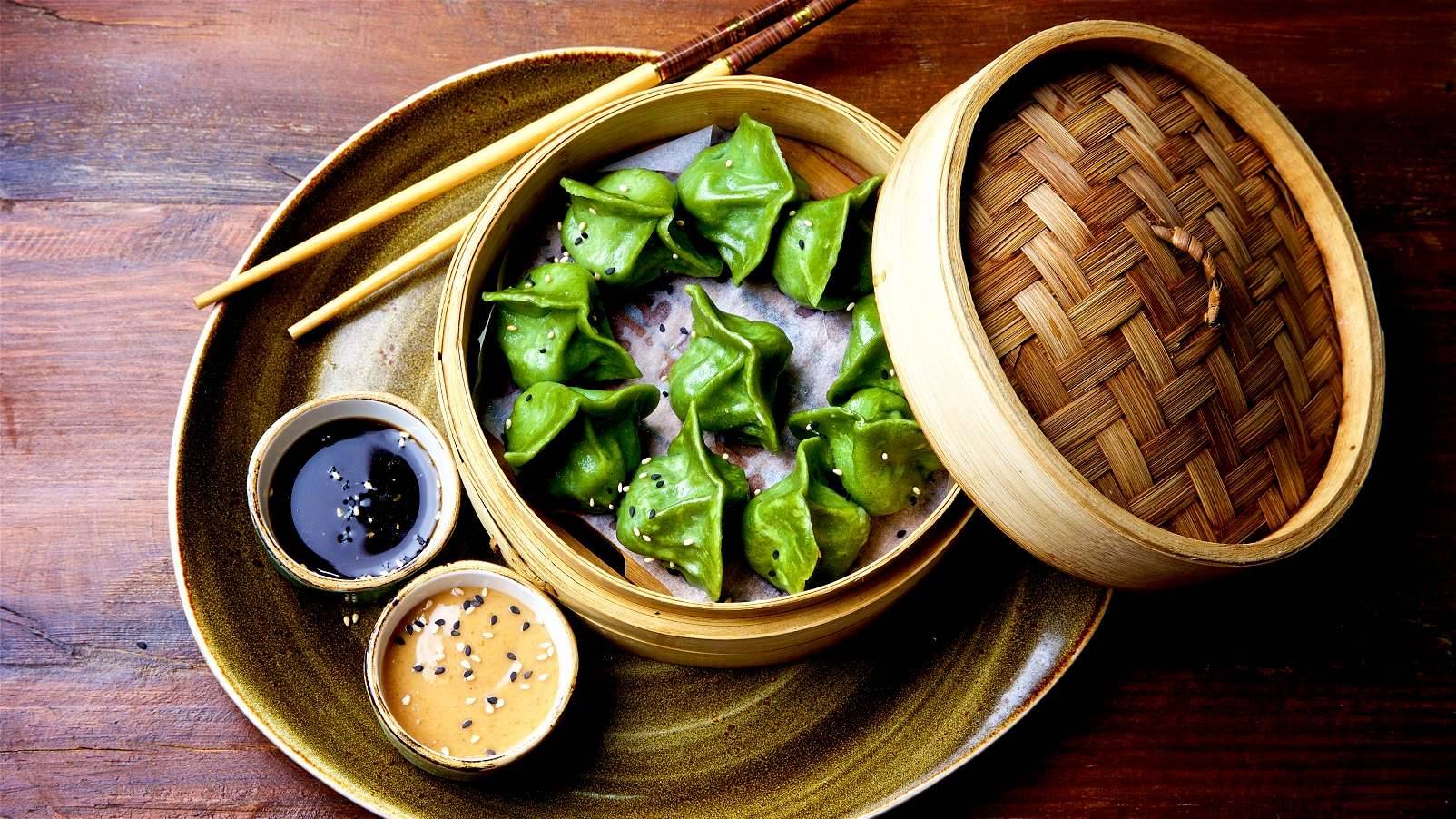 10 Dumplings vegetarische Mischung 素混